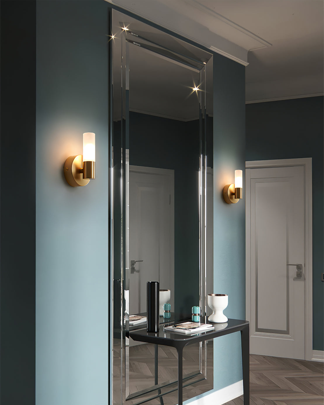 Elegant Wall Lamp with Energy-Efficient LED Lighting