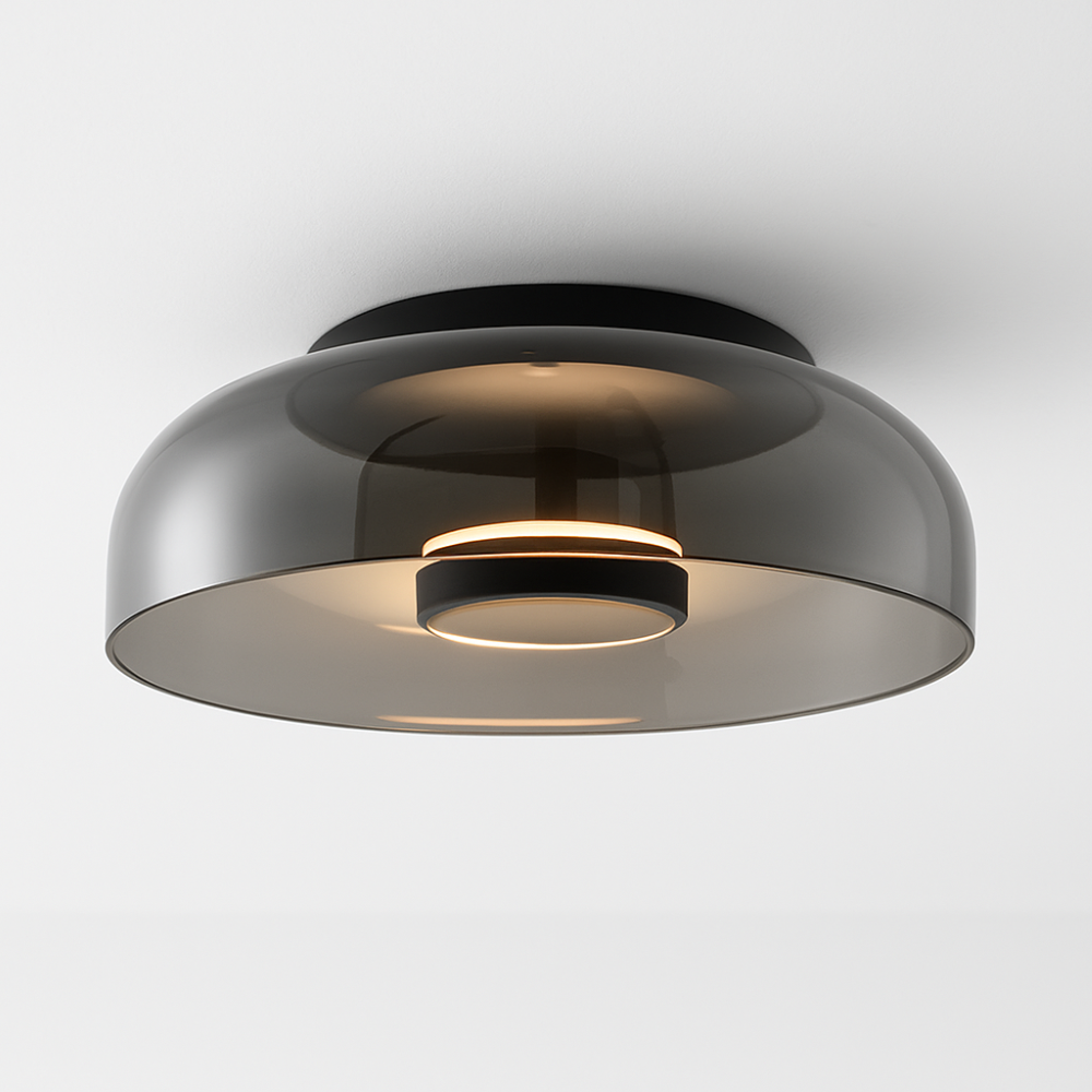 Scandinavisch Plafondlamp | Moderne Glazen LED Plafondlamp