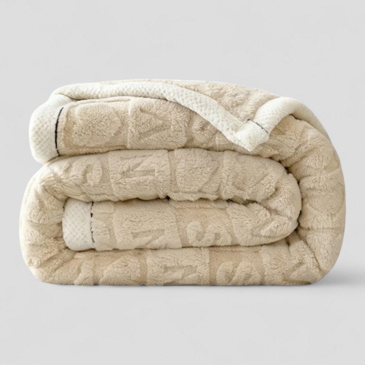Gezellige Fleece Deken | Zachte Polyester Relaxatie- & Dutdeken