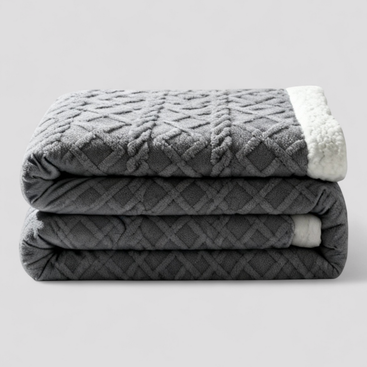 Verzwaringsdeken Van Jacquard 7kg | Zachte Comfortabele Slaapdeken