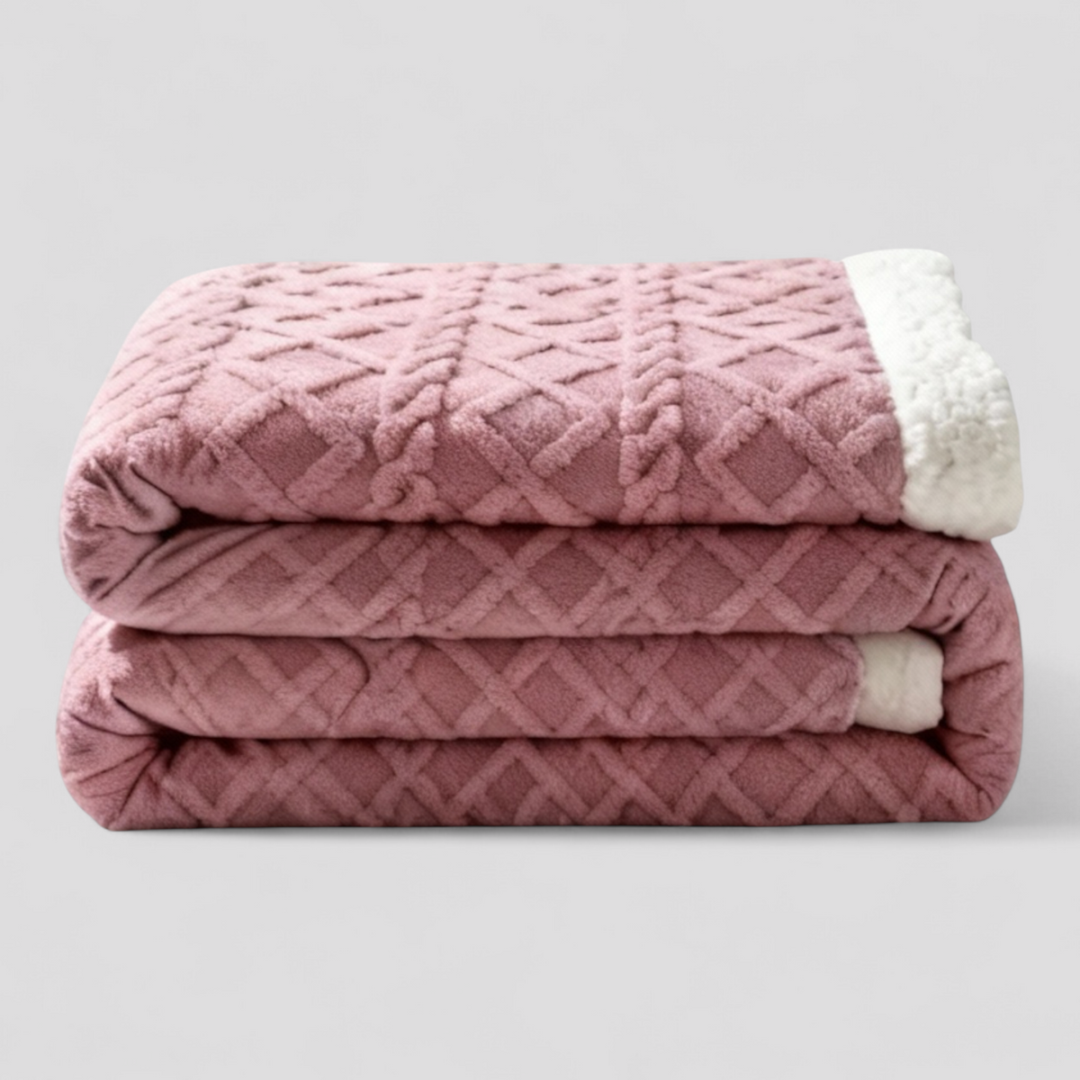 Verzwaringsdeken Van Jacquard 7kg | Zachte Comfortabele Slaapdeken