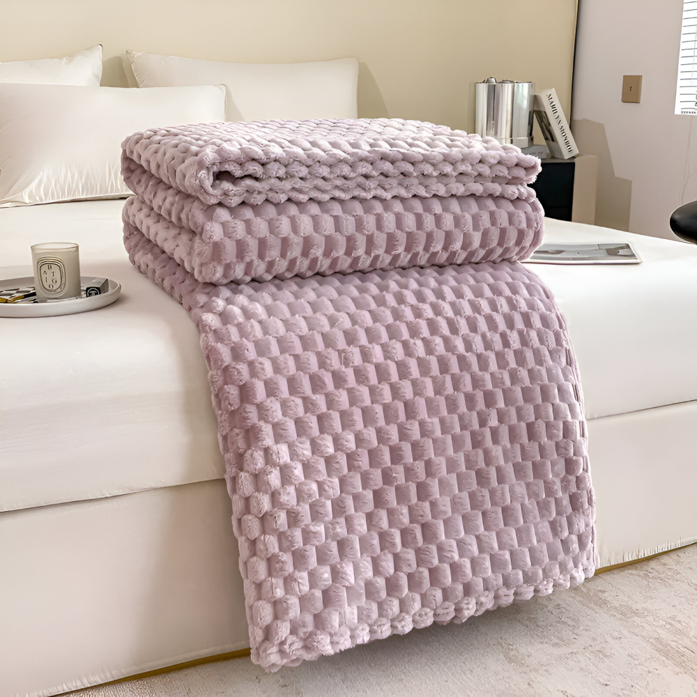 Luxury Plush Fleece Blanket – Ultimate Comfort