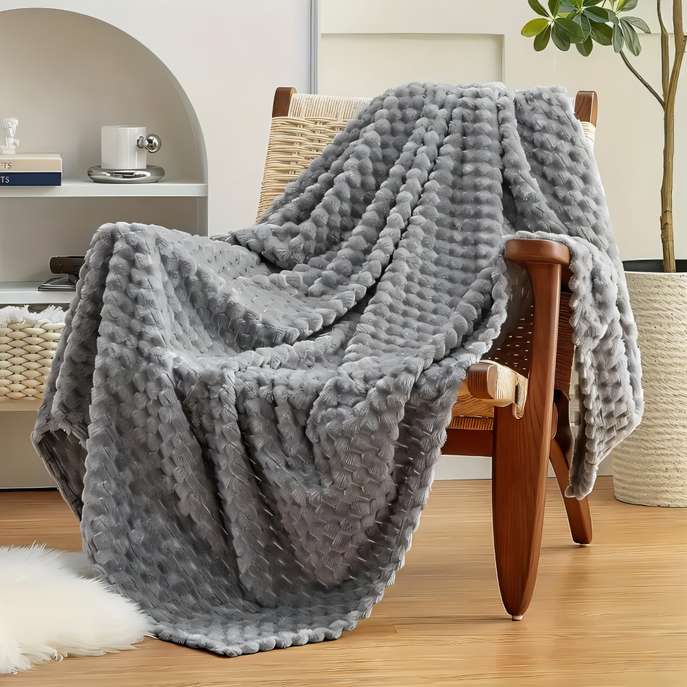 Luxury Plush Fleece Blanket – Ultimate Comfort