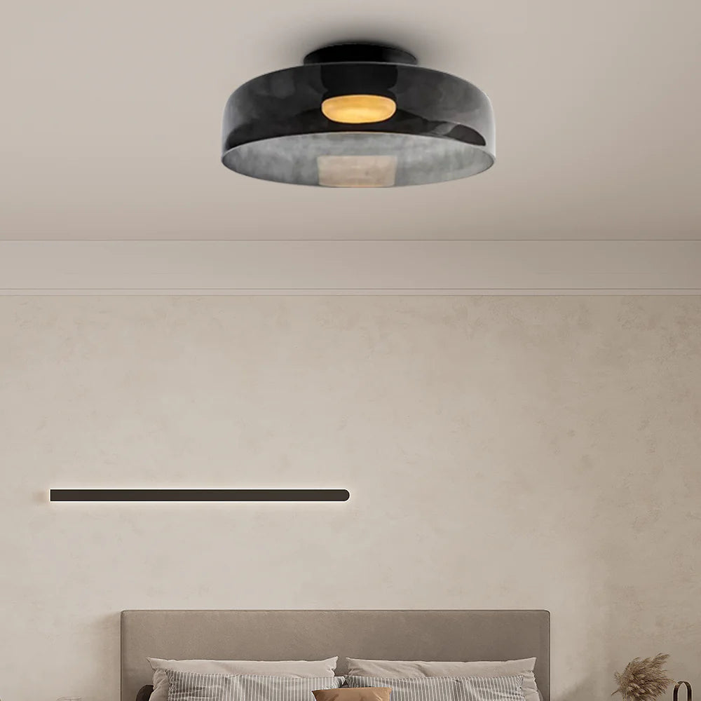 Moderne Designer Glas Loftlampe