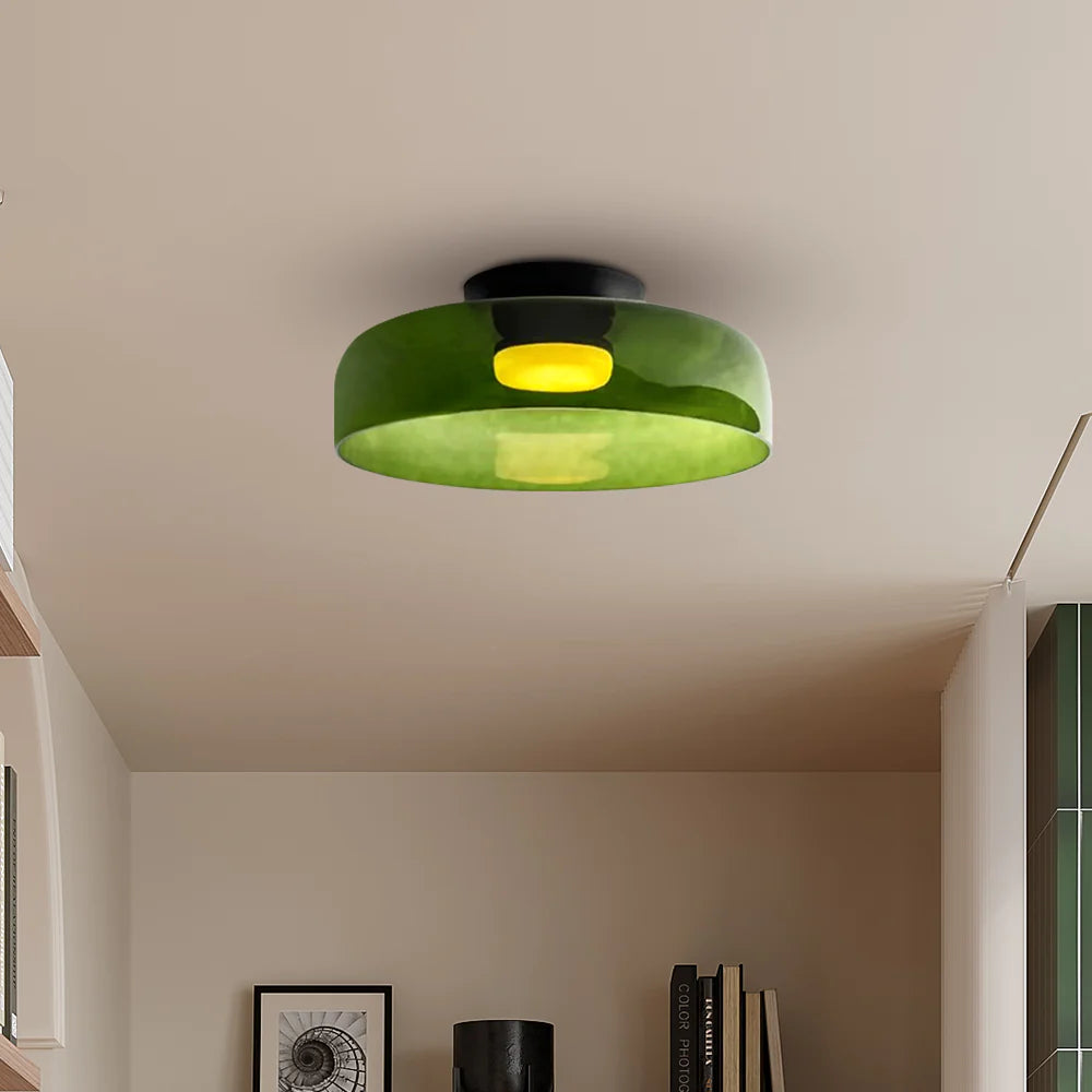 Moderne Designer Glas Loftlampe