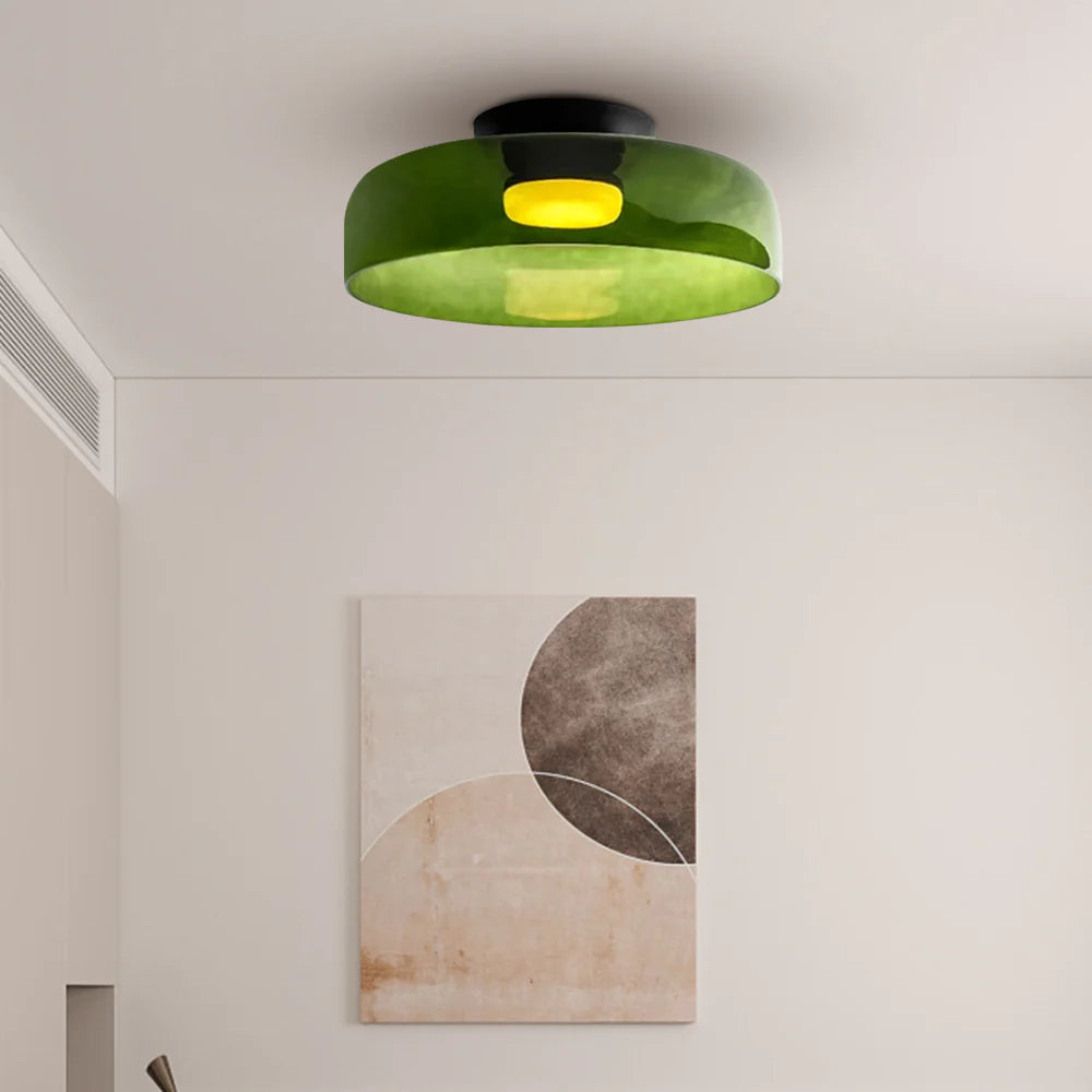 Moderne Designer Glas Loftlampe