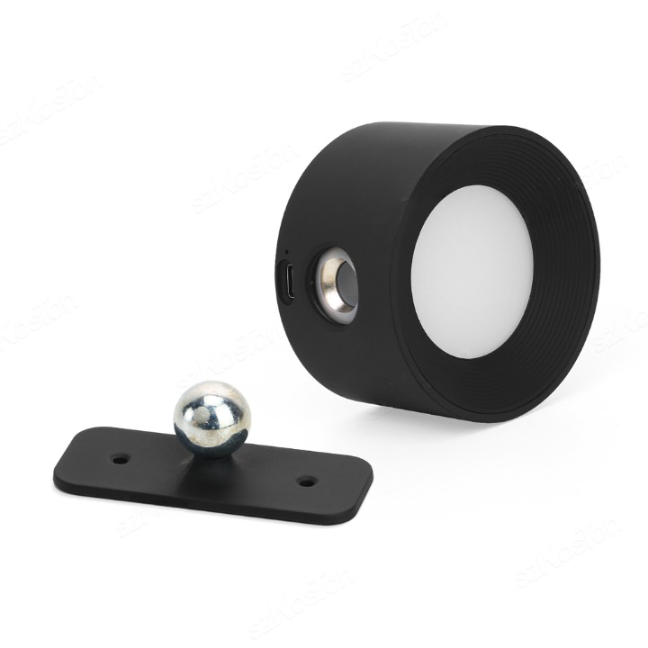 Multifunctionele Draadloze Wandlamp Oplaadbaar & Dimbaar met 360° Rotatie