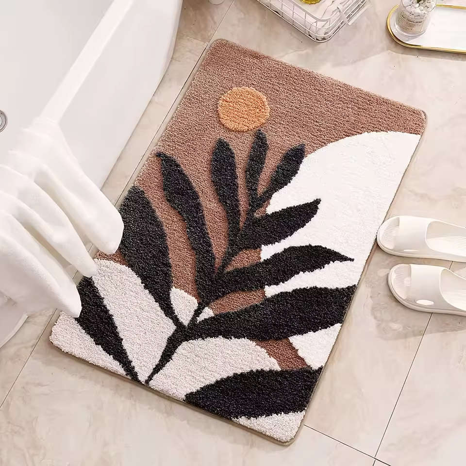 Antislip Badmat Van Organische Microvezels | Zacht & Absorberend