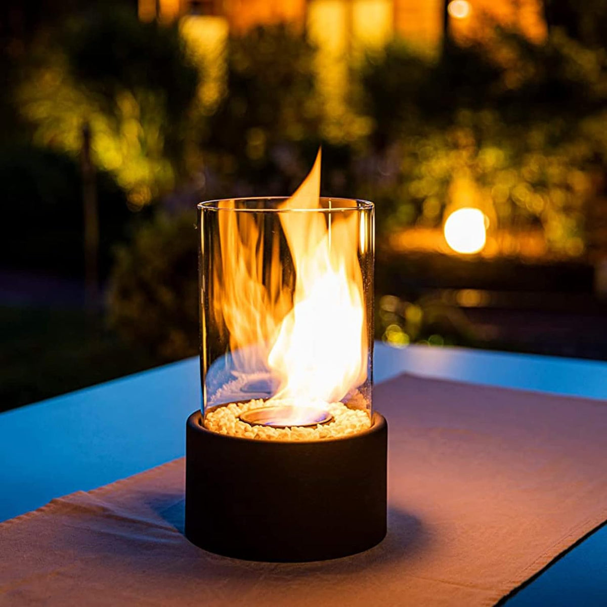 Everlasting Flame-olielampe | Elegant lanterne til inde og ude