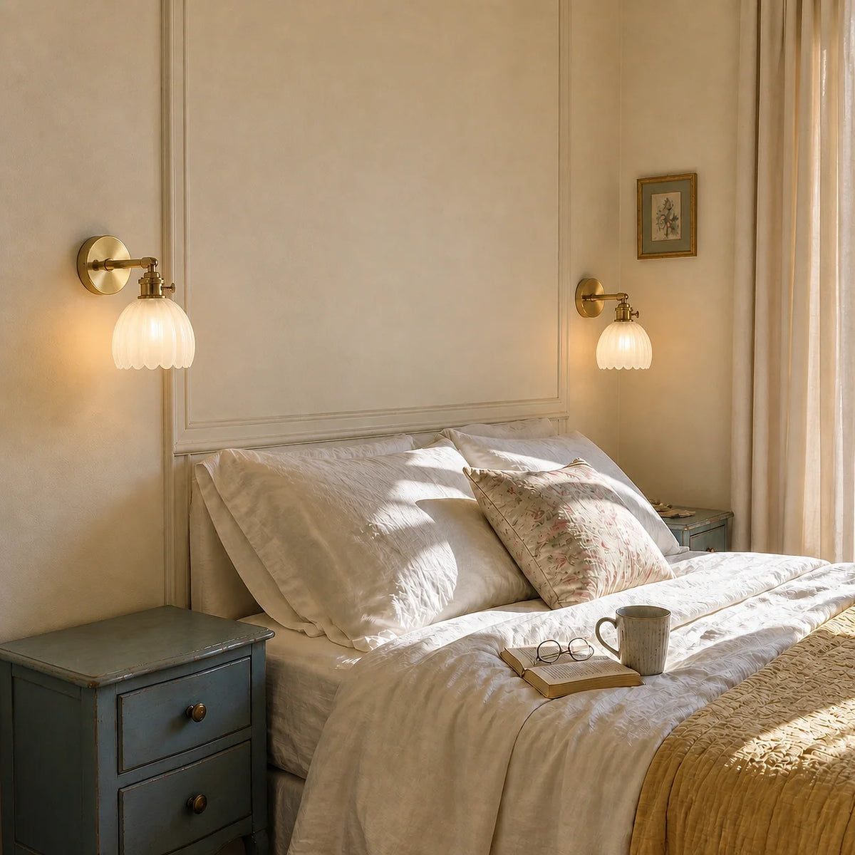Nordic Tulpen Hanglamp | Retro Minimalistische Slaapkamerlamp