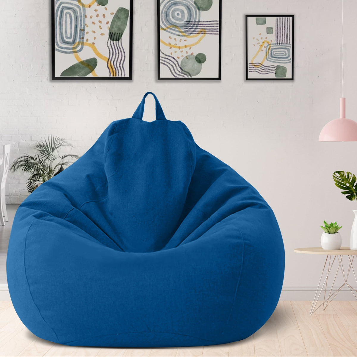 Ergonomisk sækkestolsbetræk | Stilfuldt polyesterbetræk 80×90 & 100×120 cm