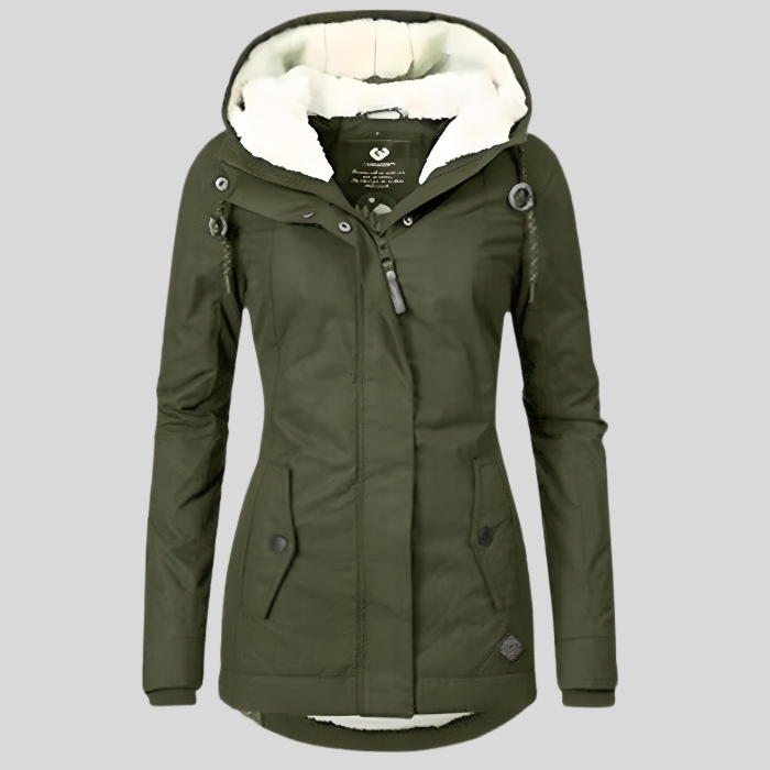 Dames Lange Winterjas | Waterdichte Warme Jas Voor Regenachtige Dagen