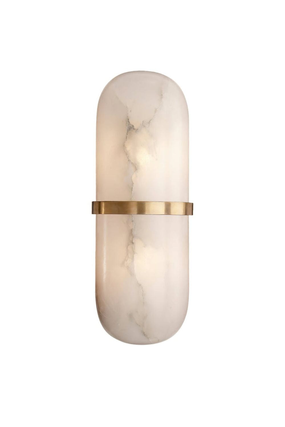 Sabine Capsule-alabastervæglampe | LED-vægbelysning