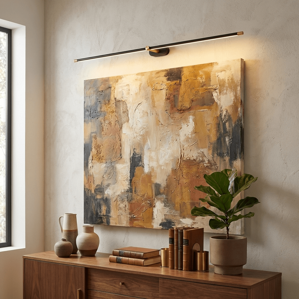 Lámpara de pared recargable minimalista | Iluminación LED inalámbrica para espejos