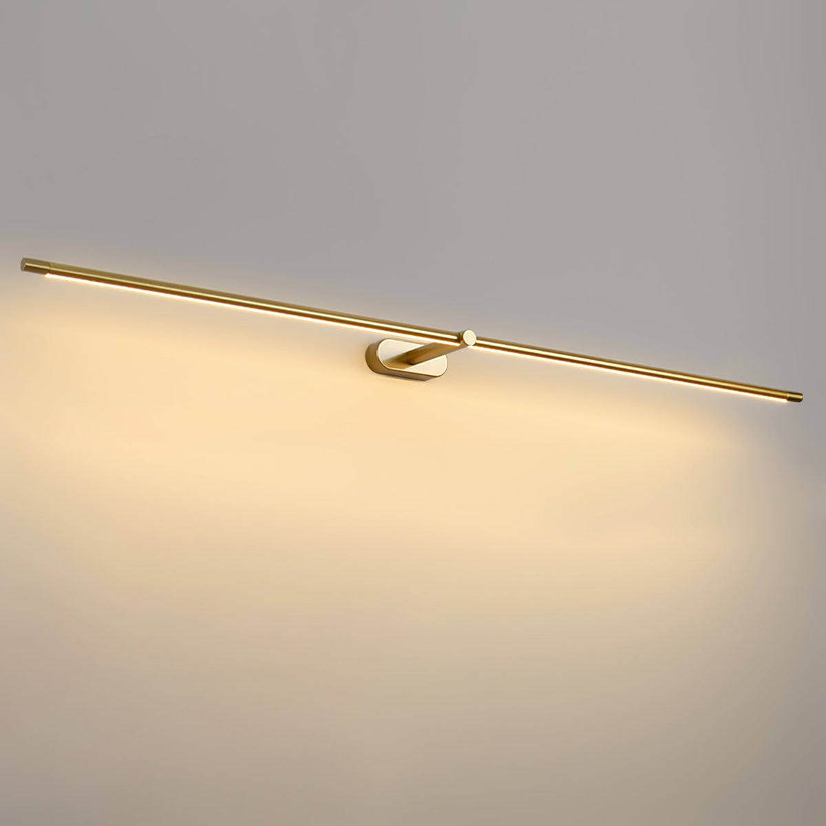 Lámpara de pared recargable minimalista | Iluminación LED inalámbrica para espejos