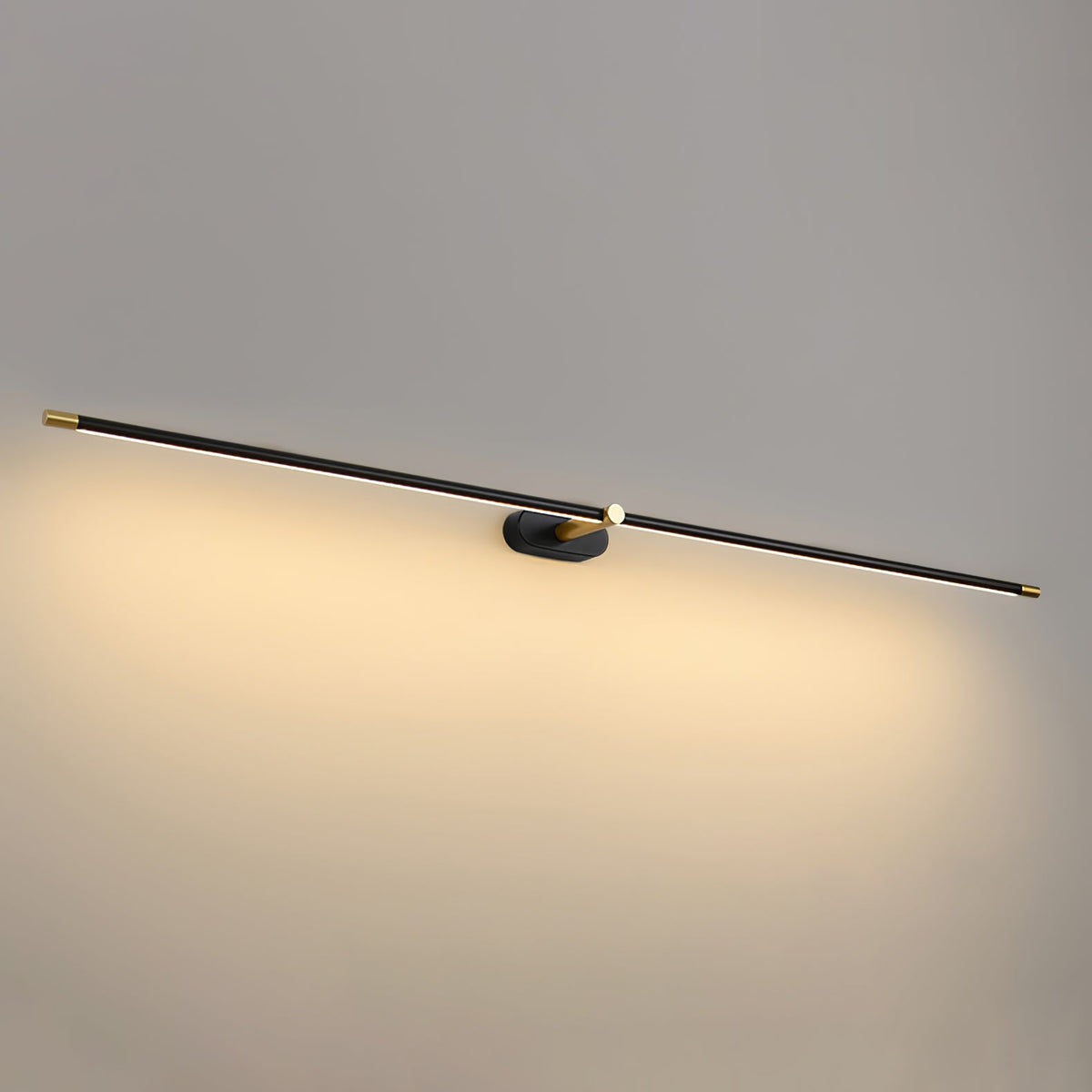 Lámpara de pared recargable minimalista | Iluminación LED inalámbrica para espejos
