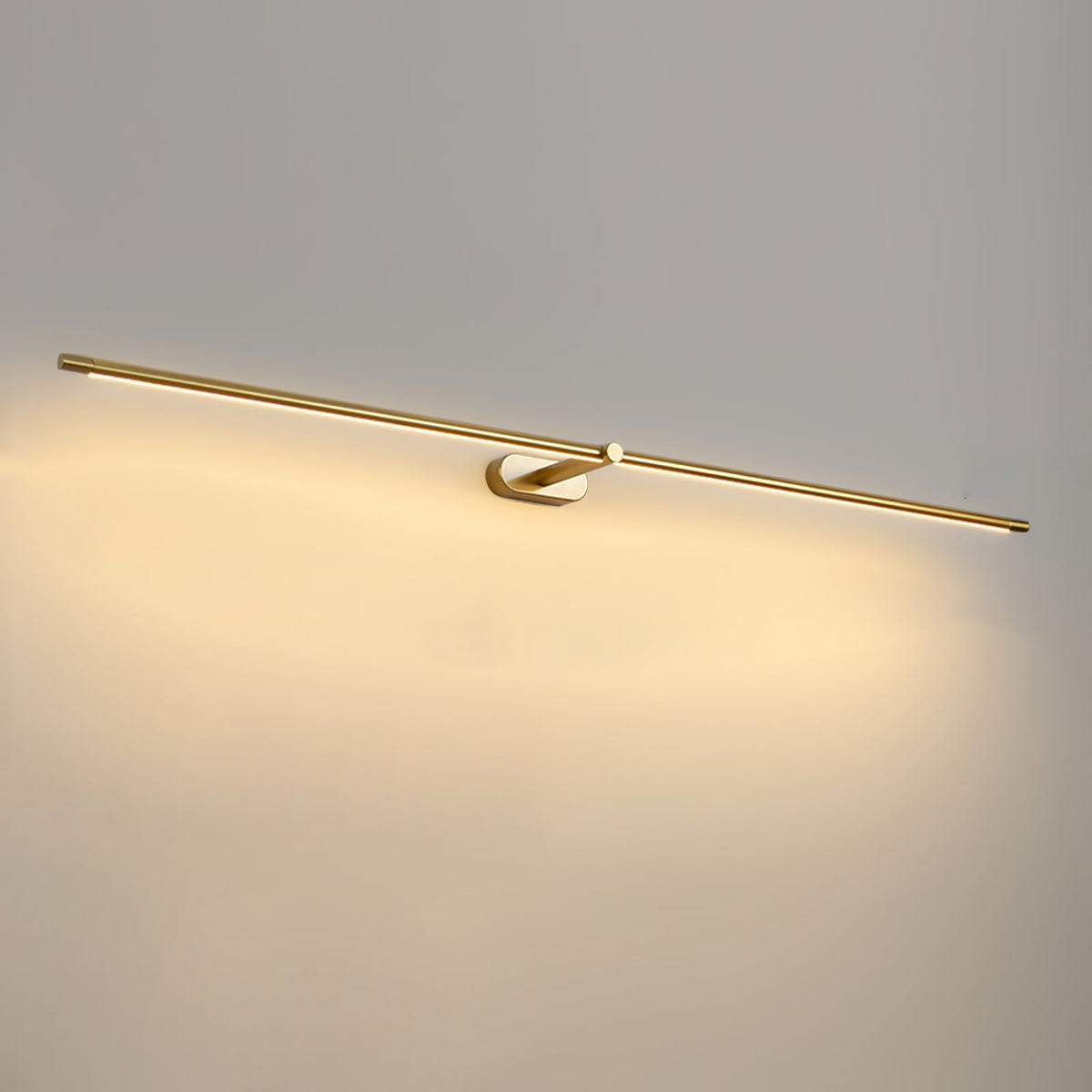 Lámpara de pared recargable minimalista | Iluminación LED inalámbrica para espejos