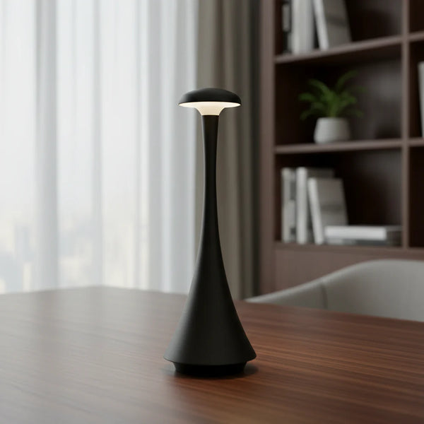Moderne dæmpbar LED-lampe – Trådløs USB-C genopladelig