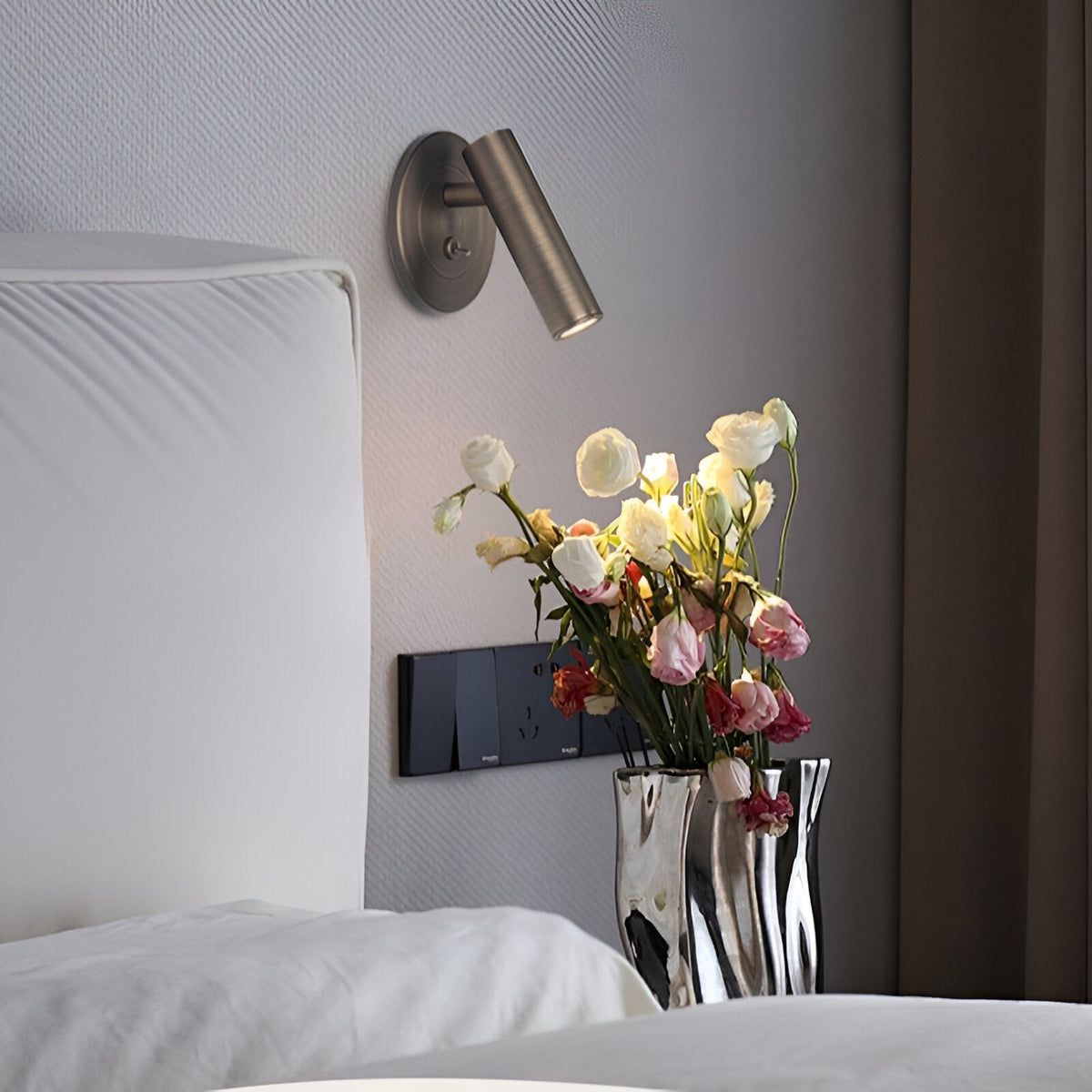 Nordic Aluminium Scottie LED Wandlamp | Verstelbare Leeslamp