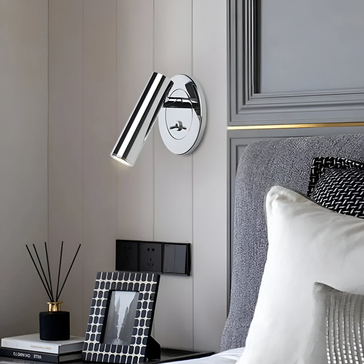 Nordic Aluminium Scottie LED Wandlamp | Verstelbare Leeslamp