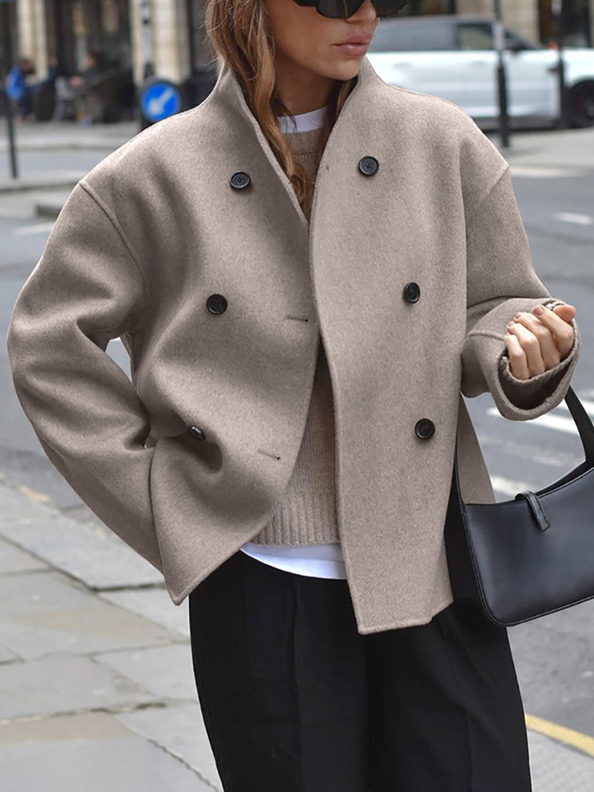 Trendy Tussenjas Voor Dames | Jas Met Knoopsluiting