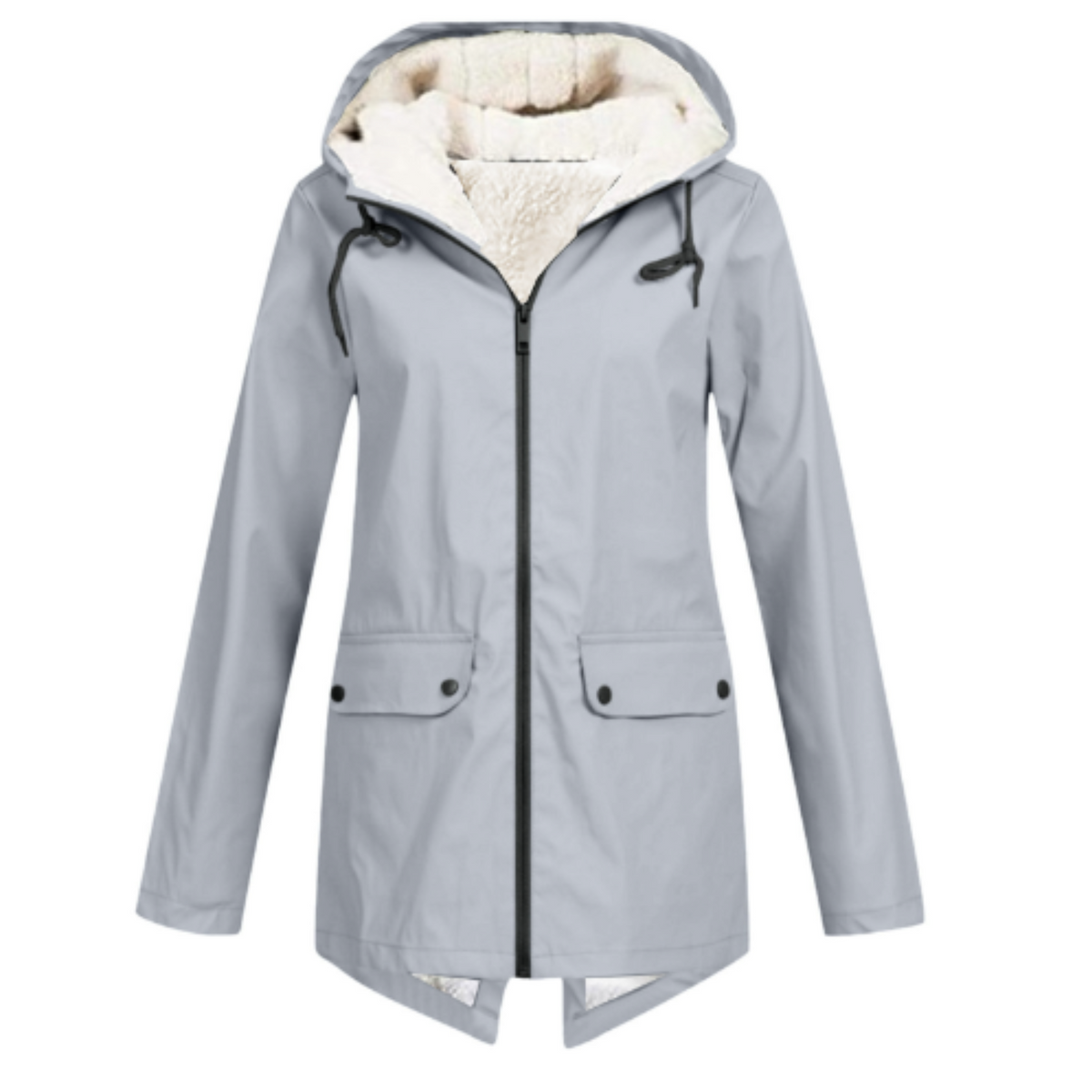 Dames Waterdichte Regenjas | Winddichte Jas Met Fleecevoering