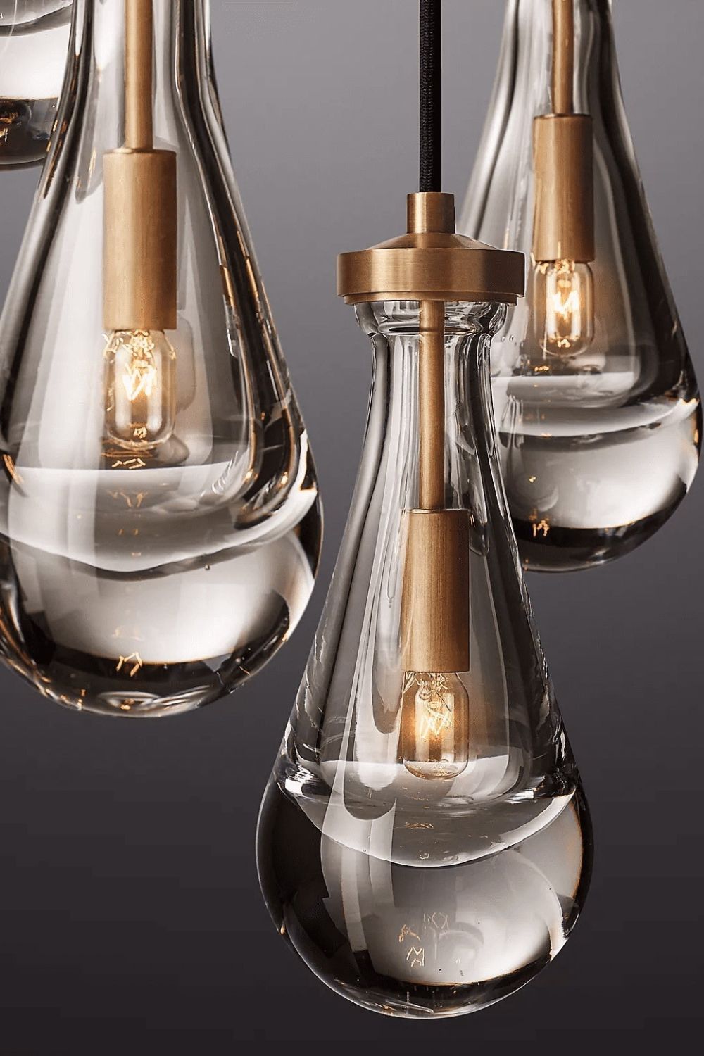 Lampa ścienna Rain | Kryształowa lampa ścienna E14 do wnętrz