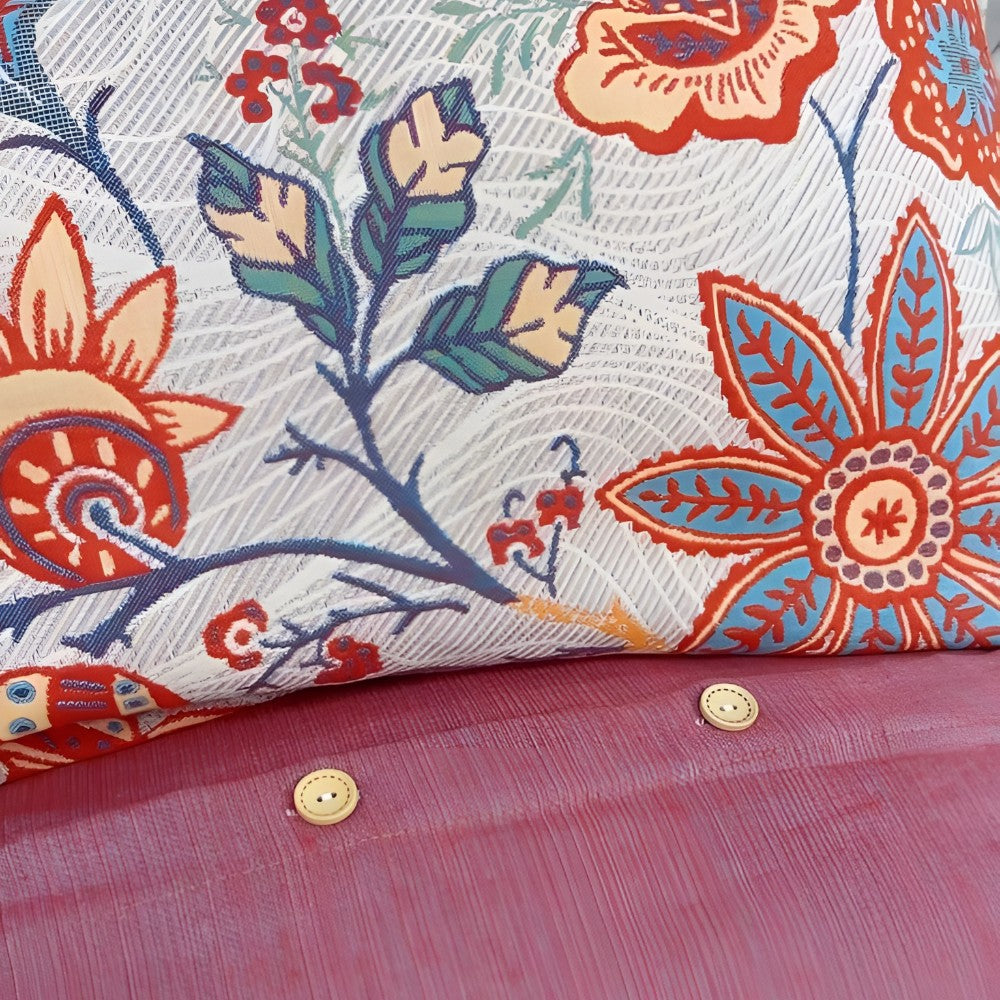 Rustieke Bloemen Boho Kussenslopen 2-Delige Set | 100% Katoen