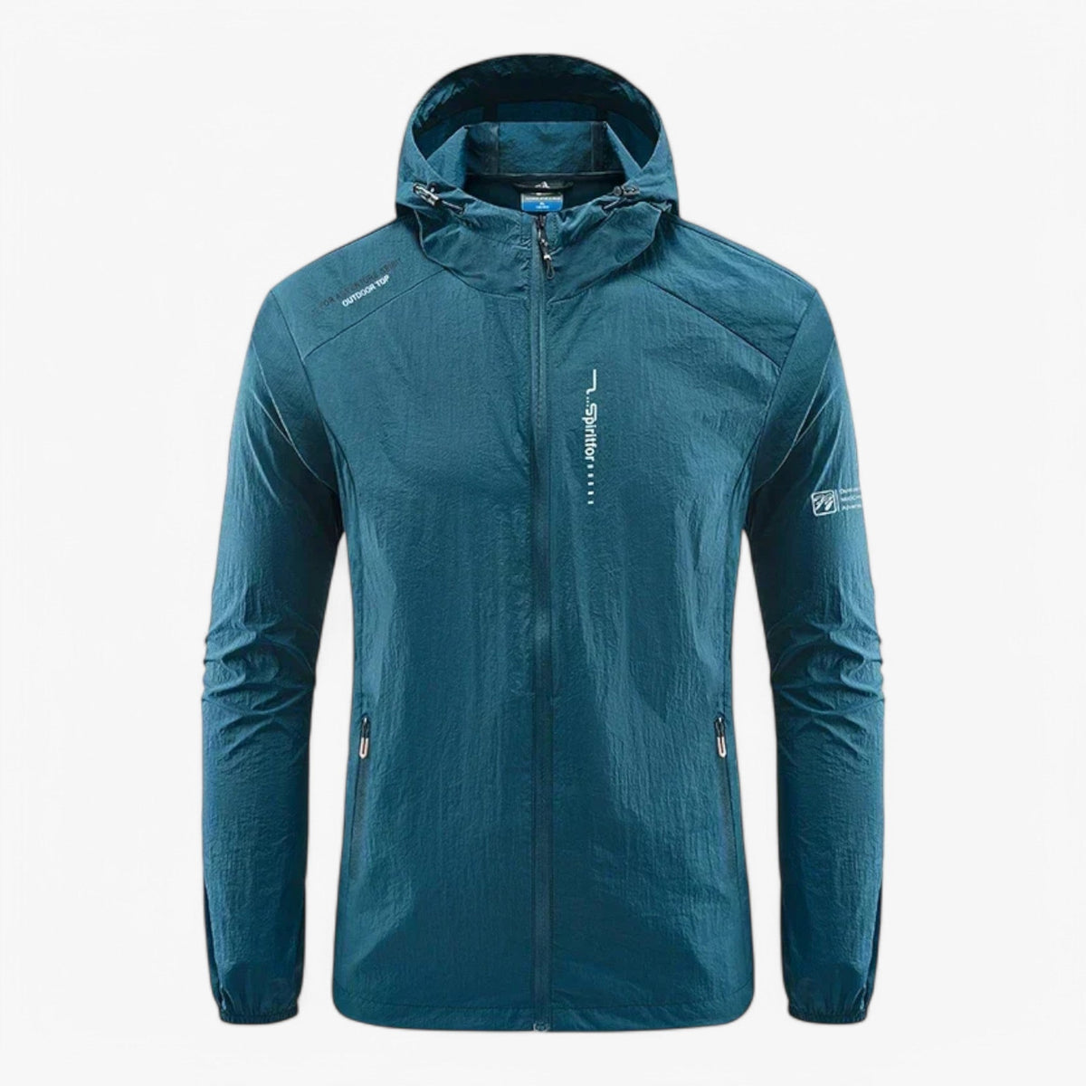 Heren Wind- En Waterdichte Jas Met Capuchon | Lichtgewicht Outdoorjas