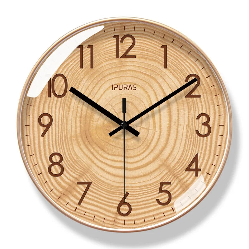 Horloge murale classique élégante moderne au design scandinave