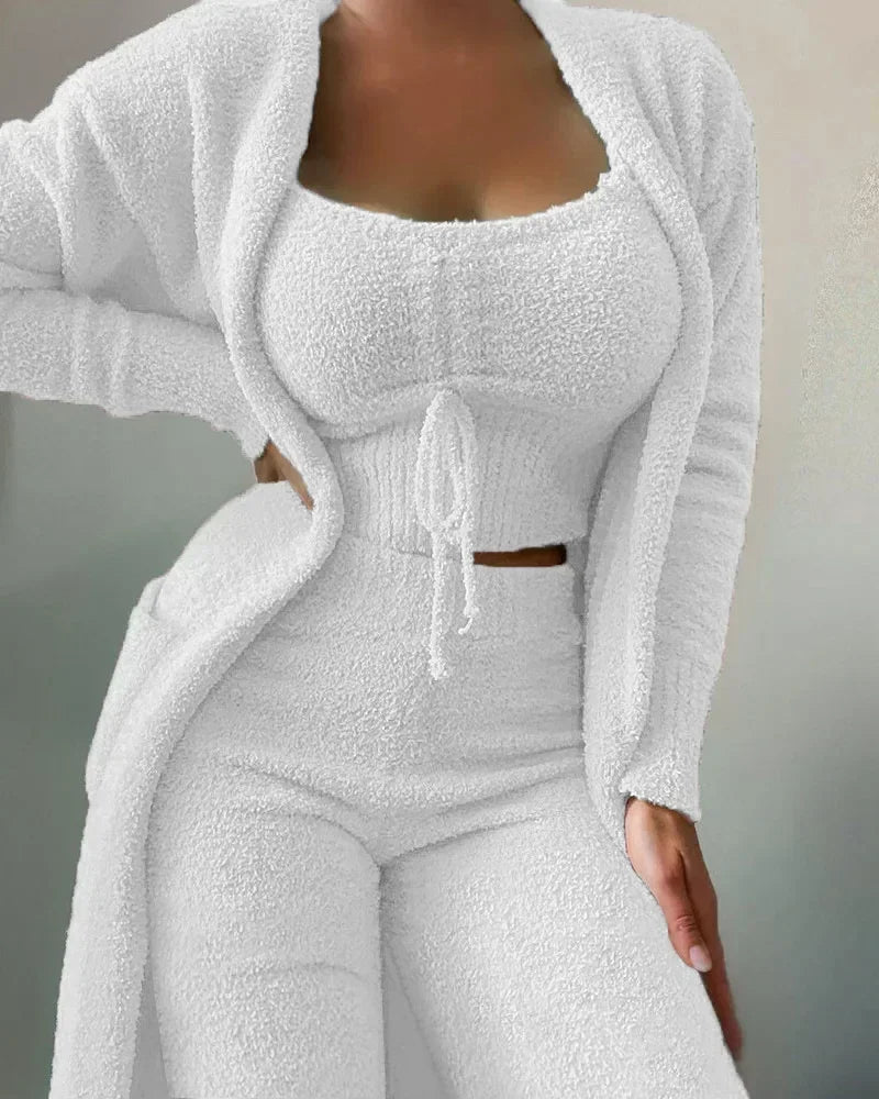 Fleece Pyjama Set – Warm & Stijlvol voor de Winter