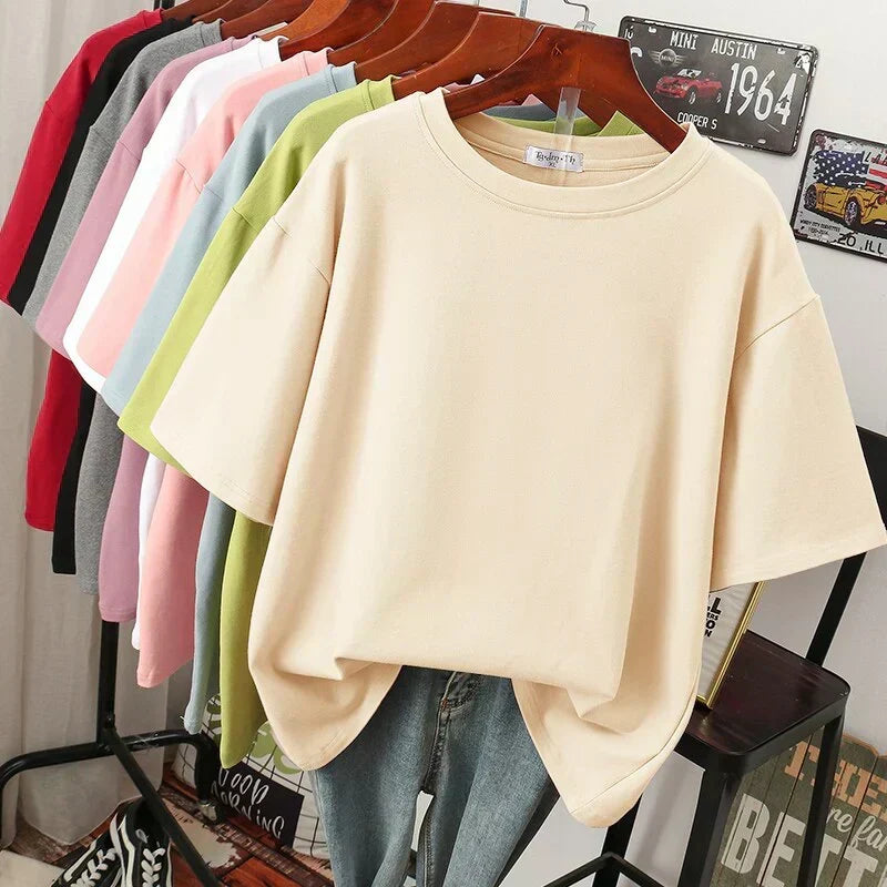 T-shirt oversize | T-shirt pour femme à coupe décontractée