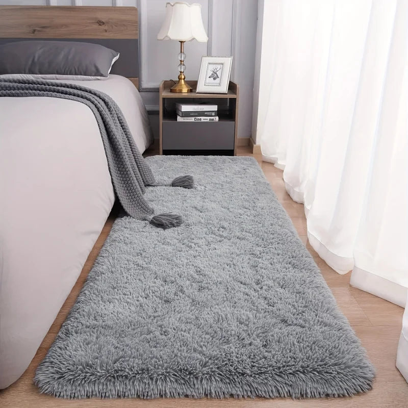 Ultrazacht pluche vloerkleed – Modern, wasbaar tapijt voor slaap- en woonkamer