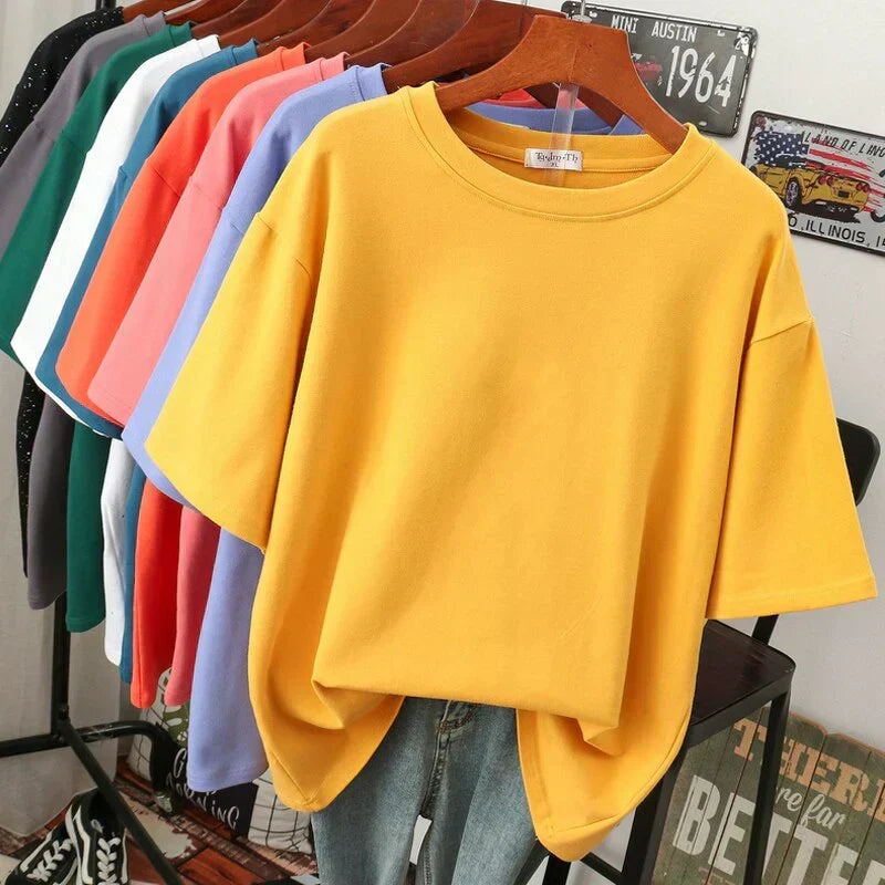 T-shirt oversize | T-shirt pour femme à coupe décontractée