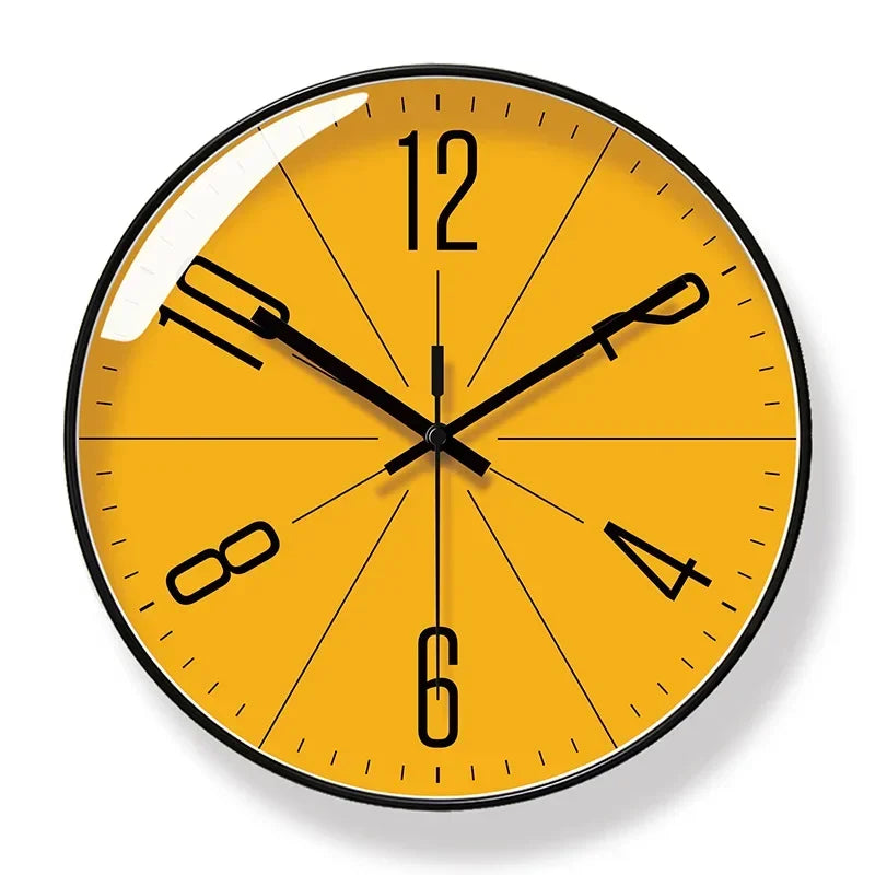 Horloge murale classique élégante moderne au design scandinave