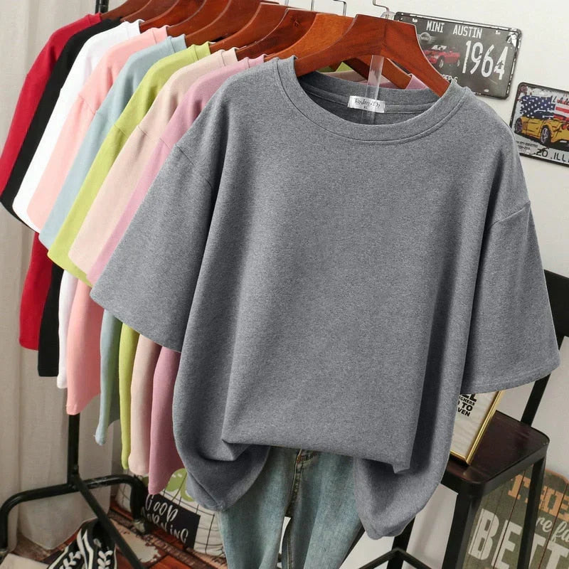 T-shirt oversize | T-shirt pour femme à coupe décontractée