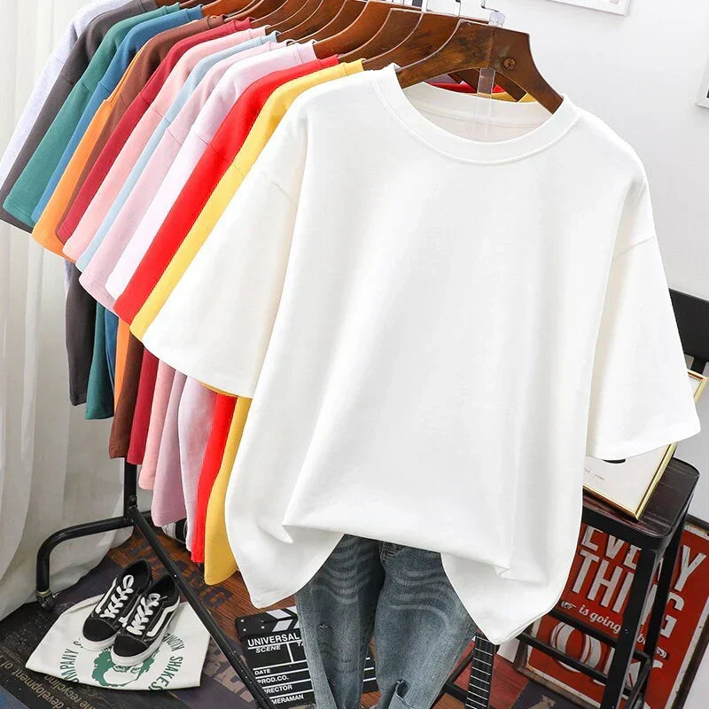 T-shirt oversize | T-shirt pour femme à coupe décontractée