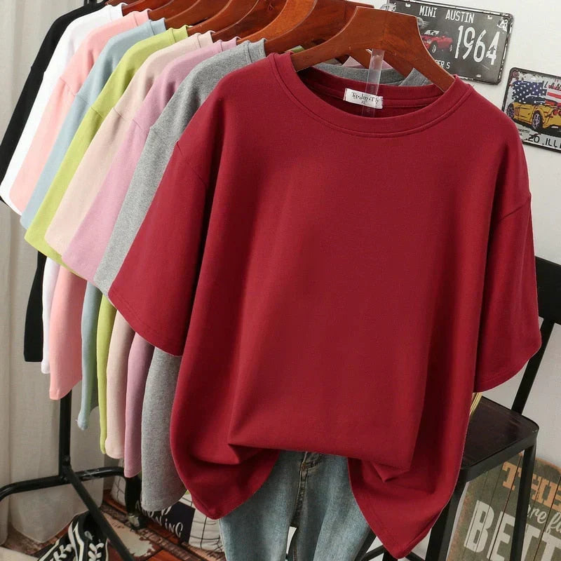 T-shirt oversize | T-shirt pour femme à coupe décontractée