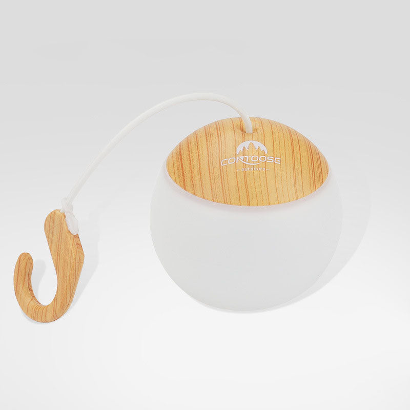Draagbare USB LED Buitenlamp –  Hanglamp met Haak en 12 Uur Brandtijd