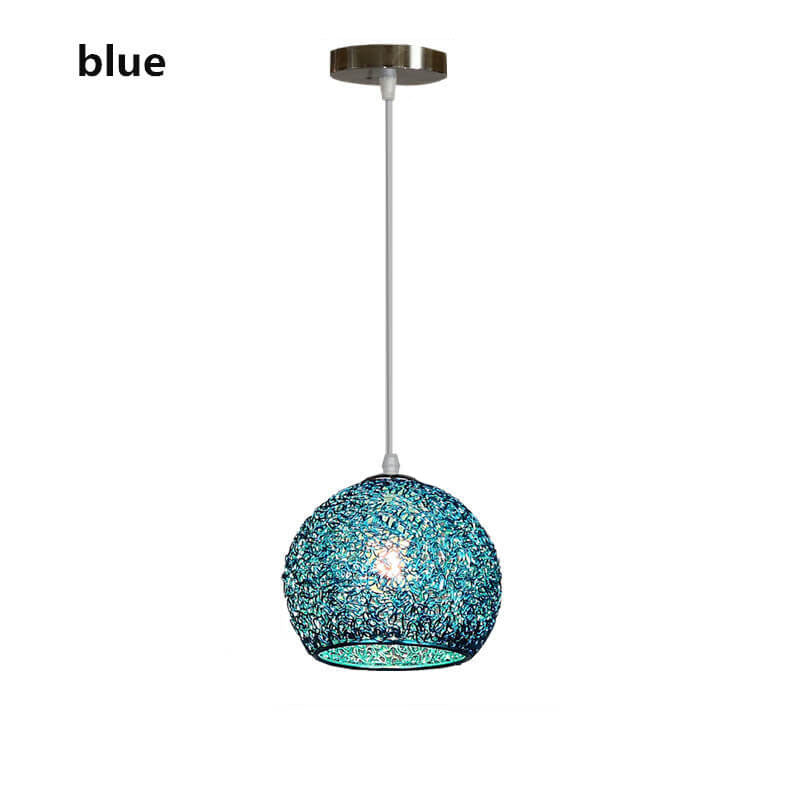 Kreatywna aluminiowa lampa wisząca – różne kolory – oprawka E26