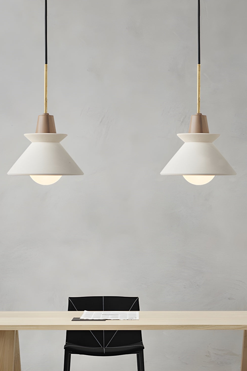 Scandinavische Hanglamp | Houten & Harsen Plafondlamp In 8 Kleuren