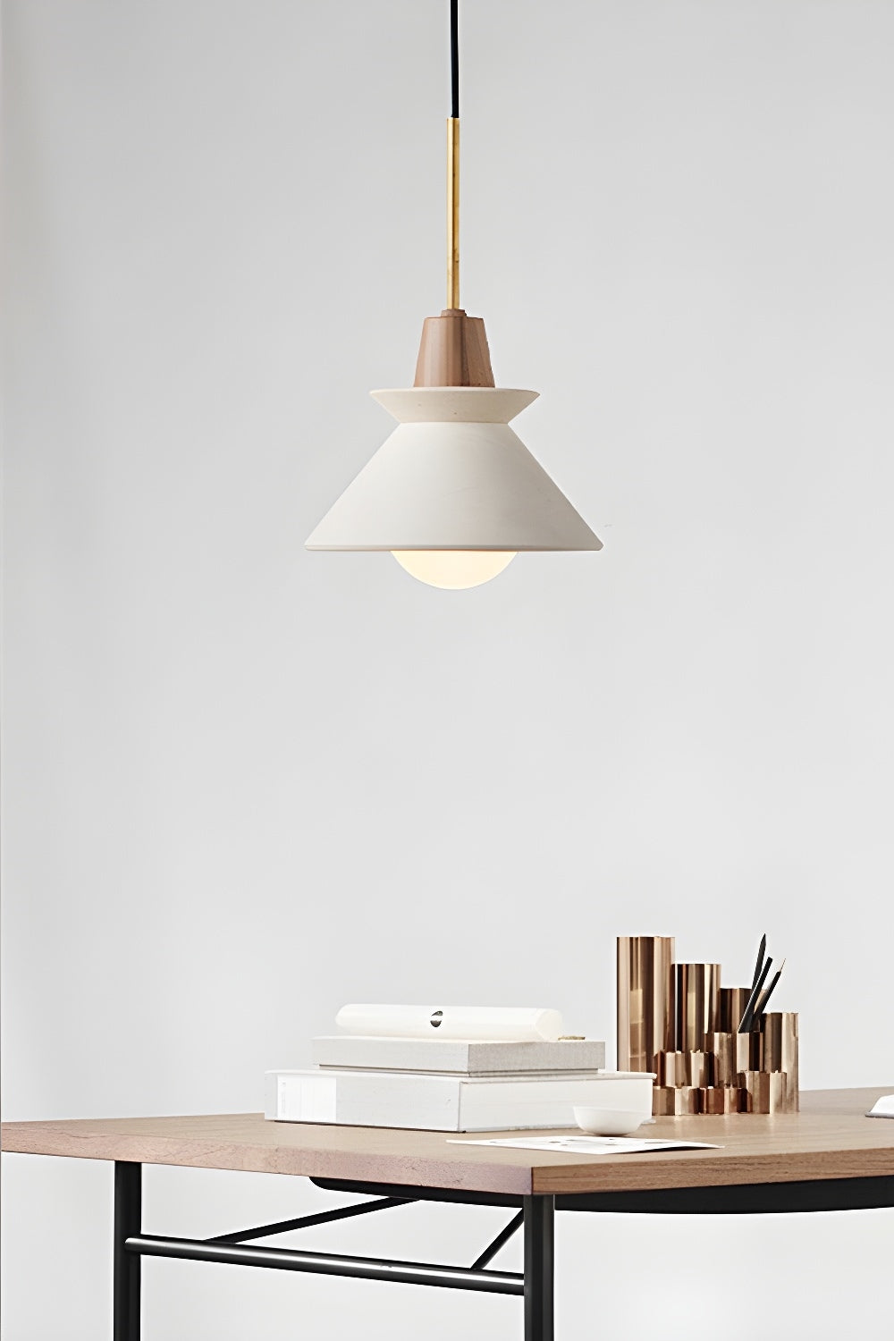 Scandinavische Hanglamp | Houten & Harsen Plafondlamp In 8 Kleuren