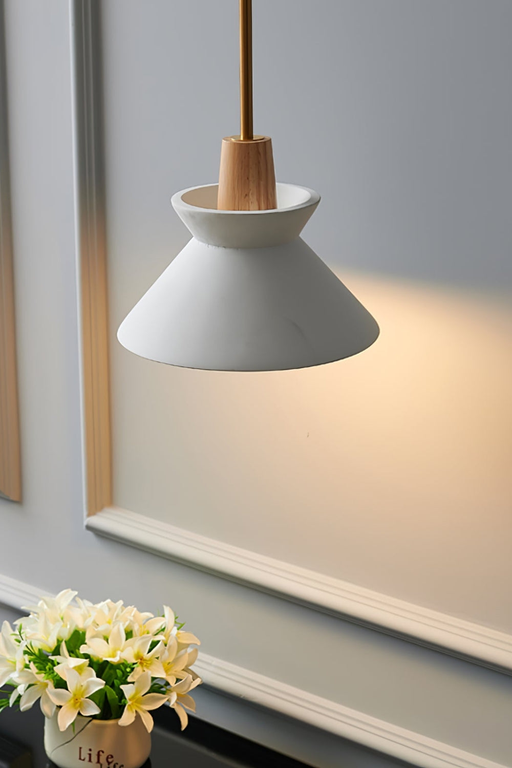 Scandinavische Hanglamp | Houten & Harsen Plafondlamp In 8 Kleuren