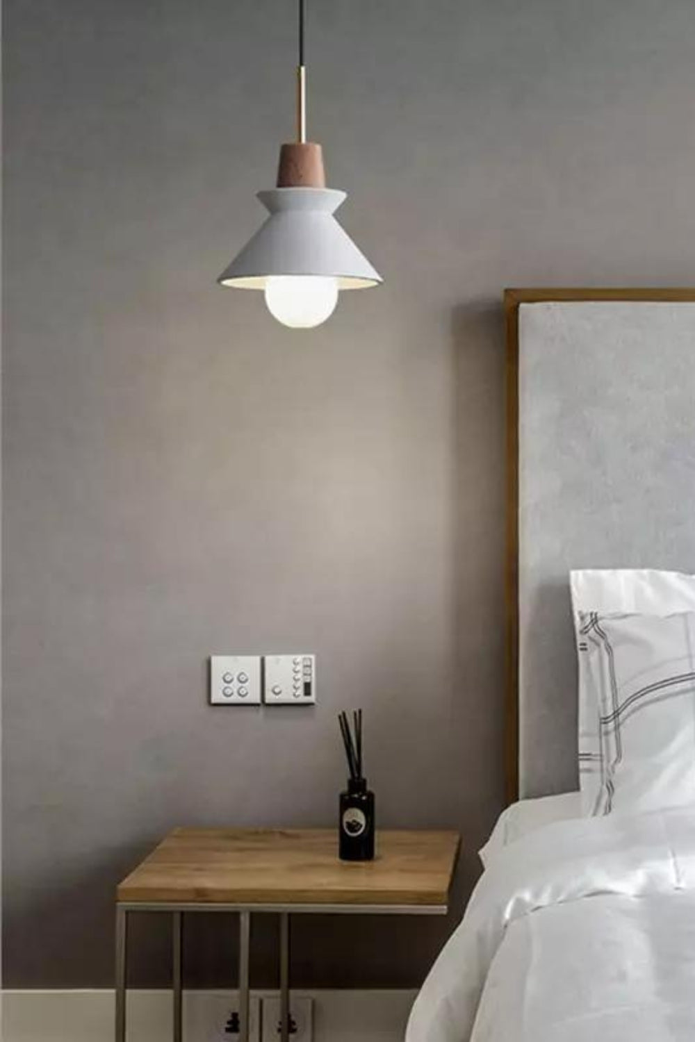 Scandinavische Hanglamp | Houten & Harsen Plafondlamp In 8 Kleuren