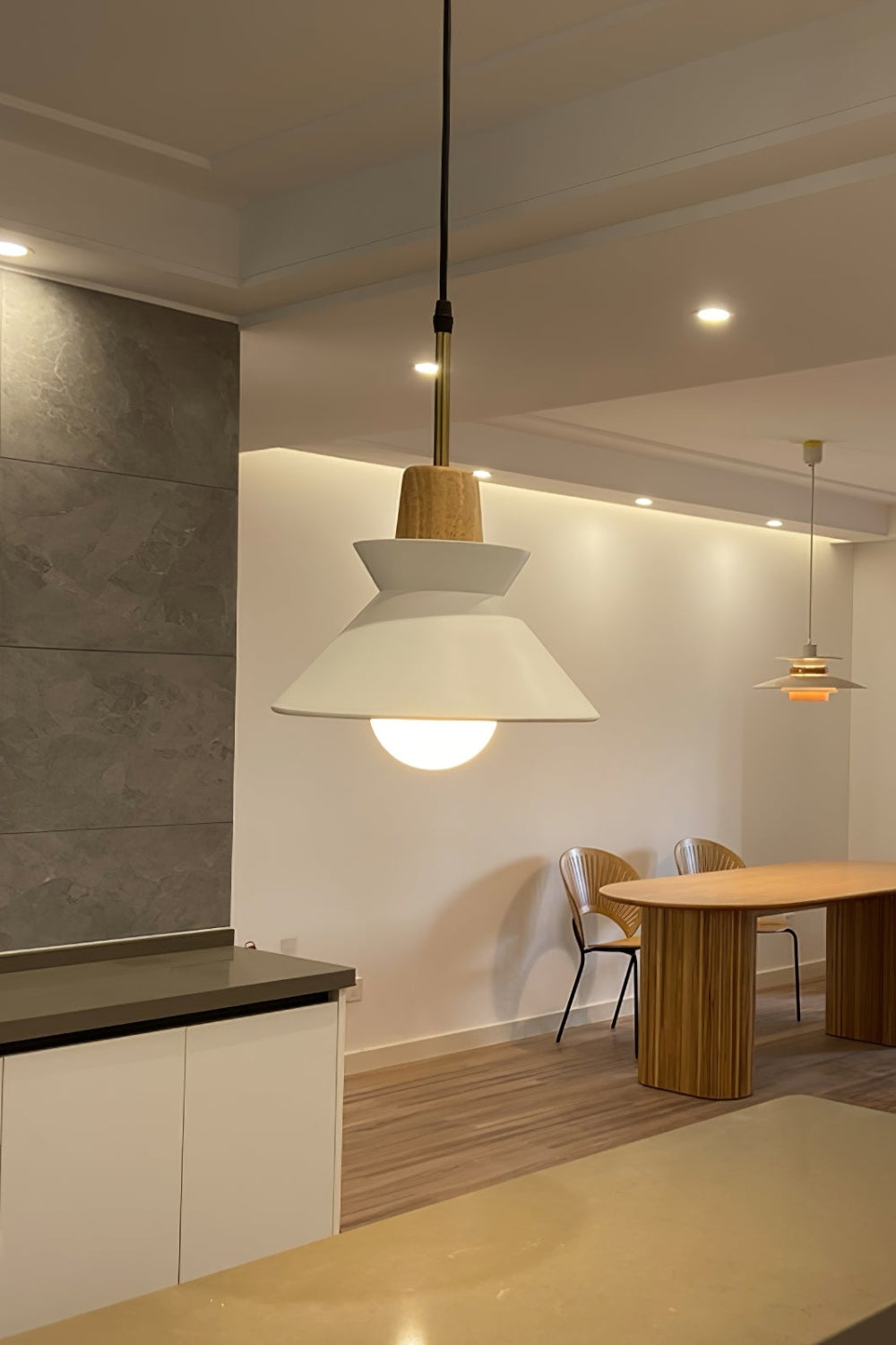 Scandinavische Hanglamp | Houten & Harsen Plafondlamp In 8 Kleuren