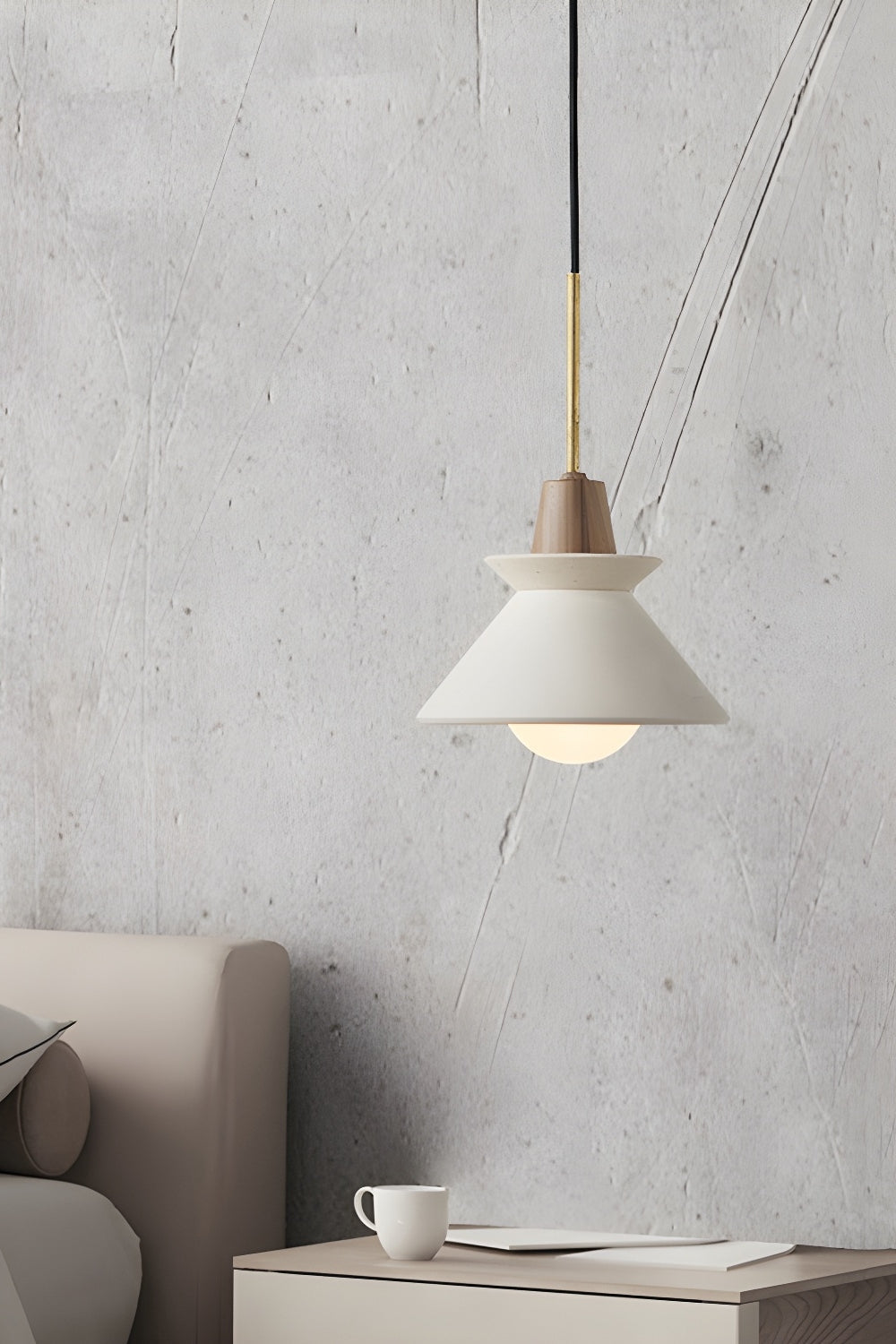 Scandinavische Hanglamp | Houten & Harsen Plafondlamp In 8 Kleuren