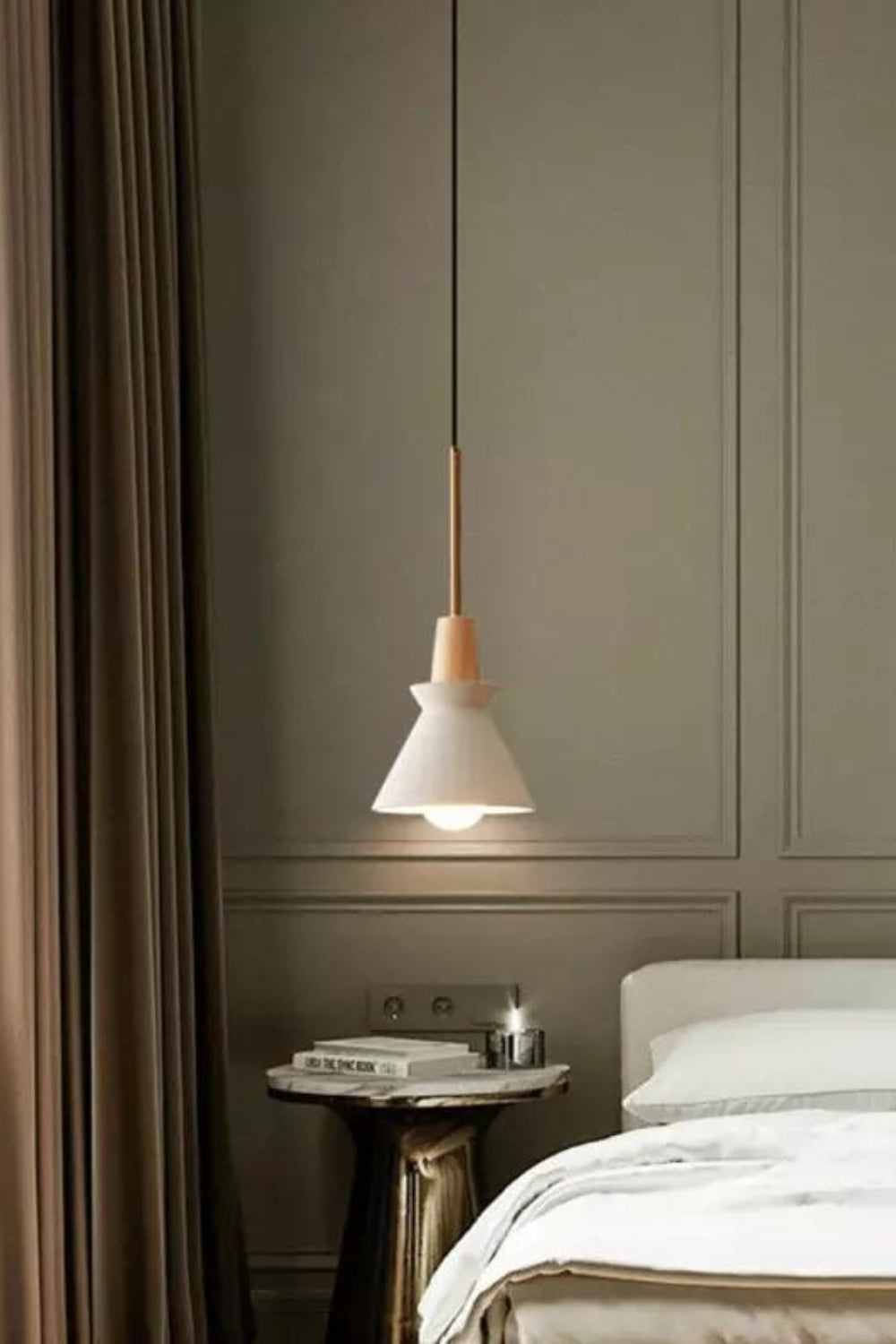 Scandinavische Hanglamp | Houten & Harsen Plafondlamp In 8 Kleuren