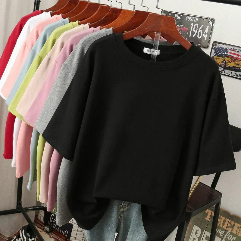 T-shirt oversize | T-shirt pour femme à coupe décontractée