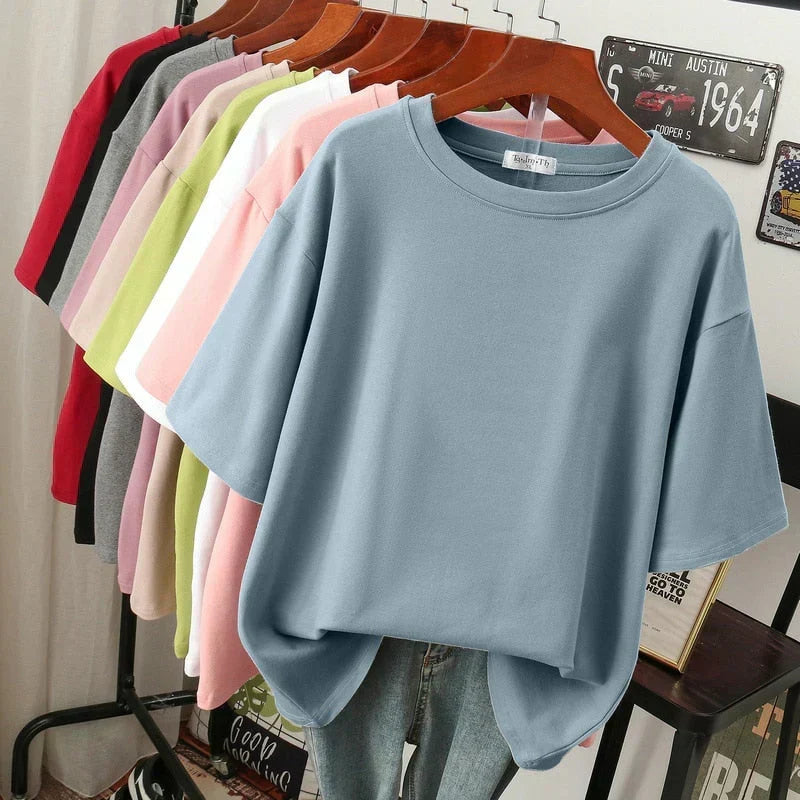T-shirt oversize | T-shirt pour femme à coupe décontractée