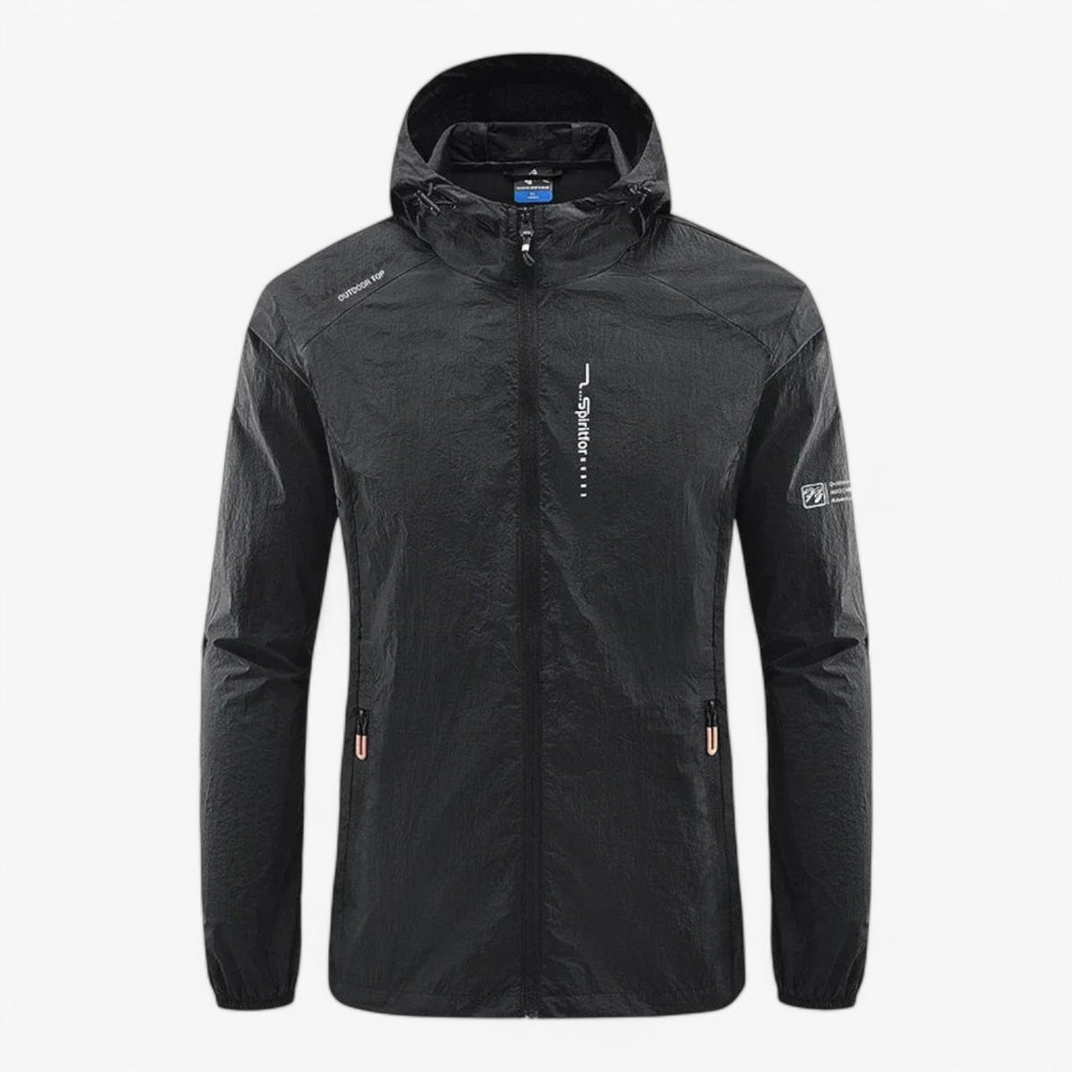 Heren Wind- En Waterdichte Jas Met Capuchon | Lichtgewicht Outdoorjas